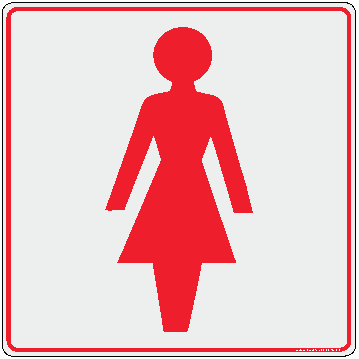 Sanitário Feminino - arte do modelo 200